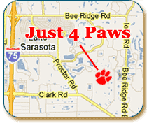 Pet Boarding Sarasota Map